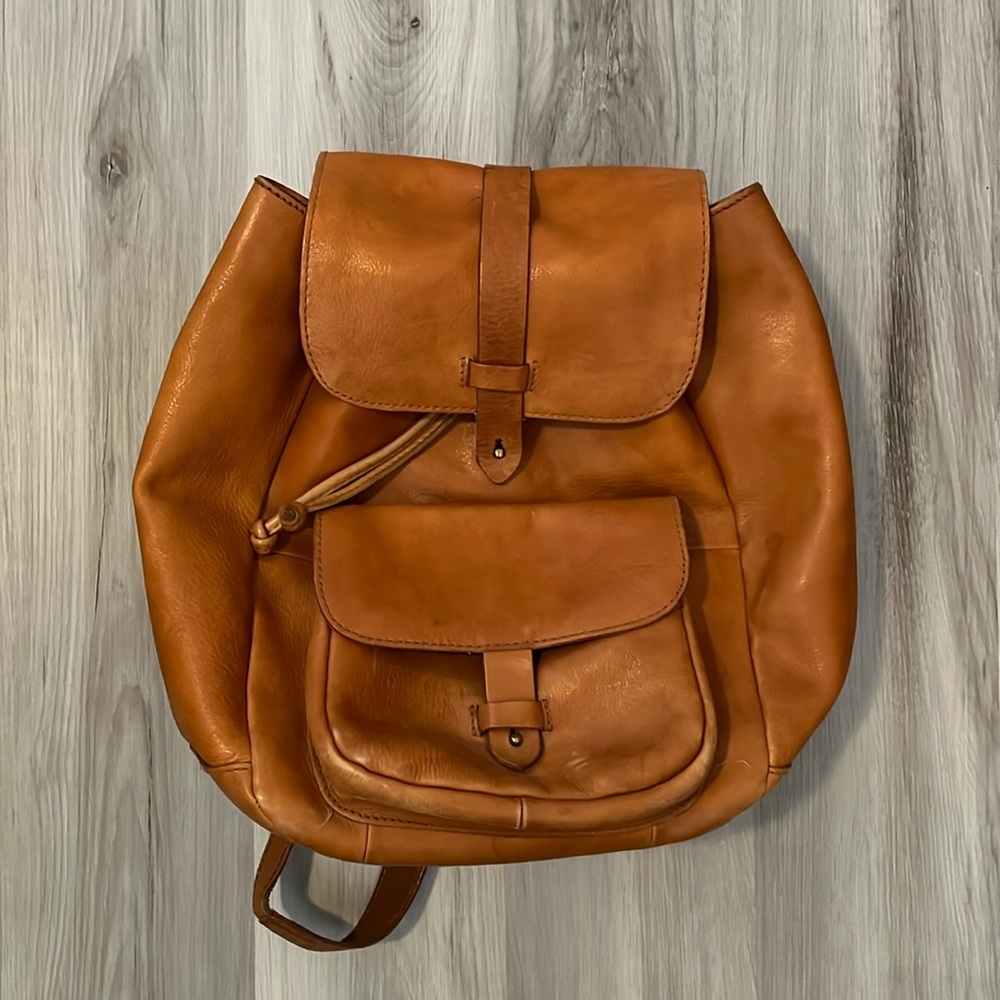 Madewell rucksack leather backpack